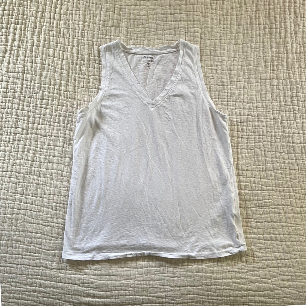 Madewell Cotton Tank Small